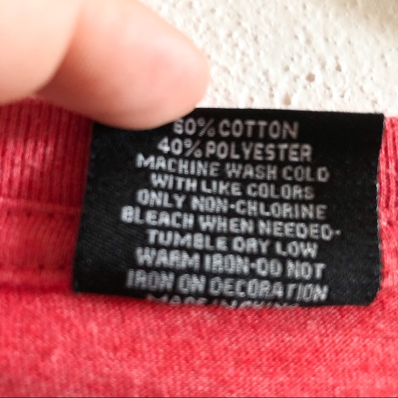 RED STRIPE bleach dyed graphic tee shirt XL - Picture 4 of 7